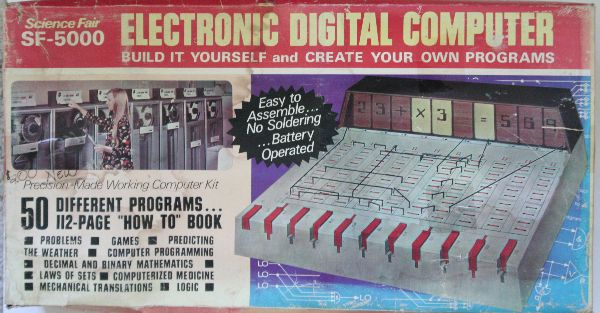 Science Fair microcomputer trainer
